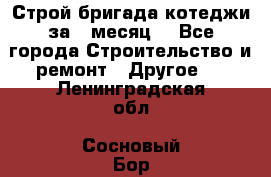Строй.бригада котеджи за 1 месяц. - Все города Строительство и ремонт » Другое   . Ленинградская обл.,Сосновый Бор г.